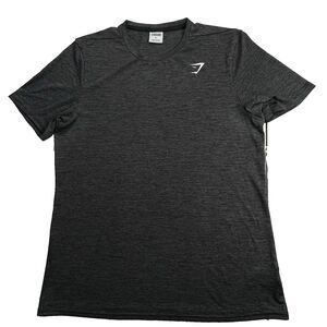 Gymshark Shirt Mens Extra Large Black Athletic Crew Neck Active Wear XL